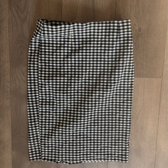 cato gingham tight skirt - Picture 1 of 2